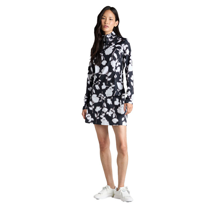 G/FORE Blur Floral Tech Stretch Jersey Golf Skort