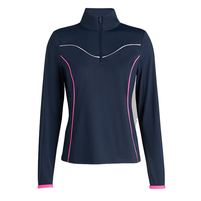 G/FORE Stretch Nylon Interlock Tipped Golf Pullover