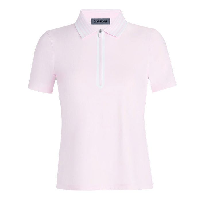 G/FORE Silky Tech Nylon 1/4 Zip Golf Polo