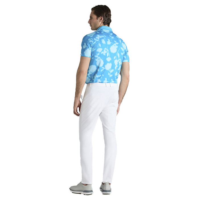 G/FORE Blur Floral Tech Golf Polo
