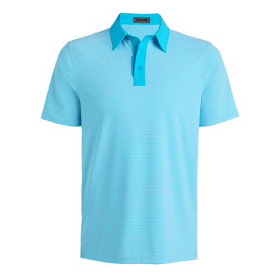 G/FORE Feeder Stripe Fine Tech Golf Polo