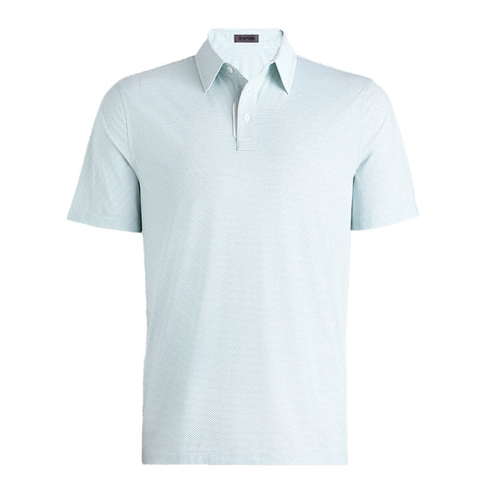 G/FORE Fine Stretch Jacquard Golf Polo