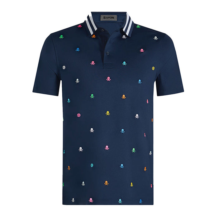 G/FORE Embroidered Tech Golf Polo
