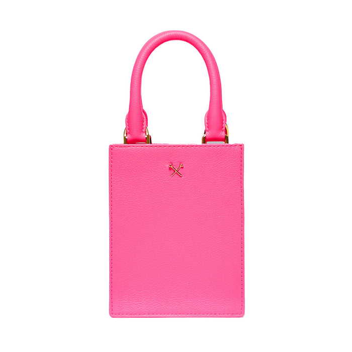 G/FORE Metal Tees Leather Mini Tote