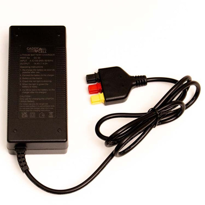 CaddyCell Powakaddy Plug 'n' Play Lithium Golf Battery & Charger