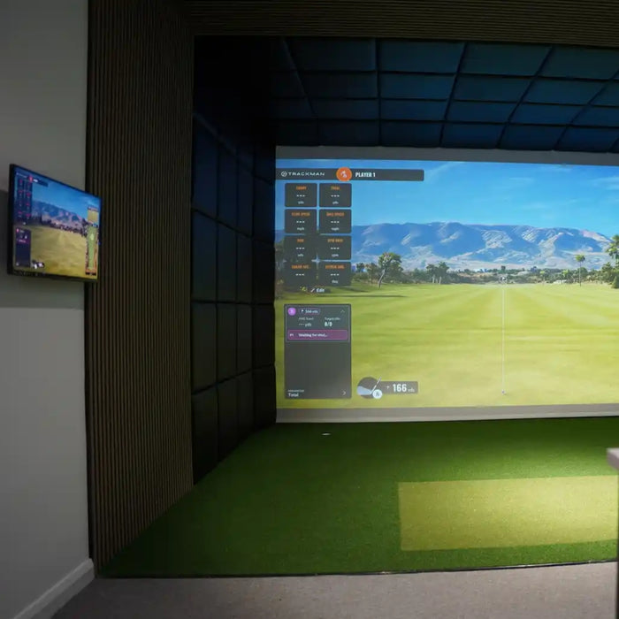 Golf Club Custom Fitting Session - Carryduff Simulator View 