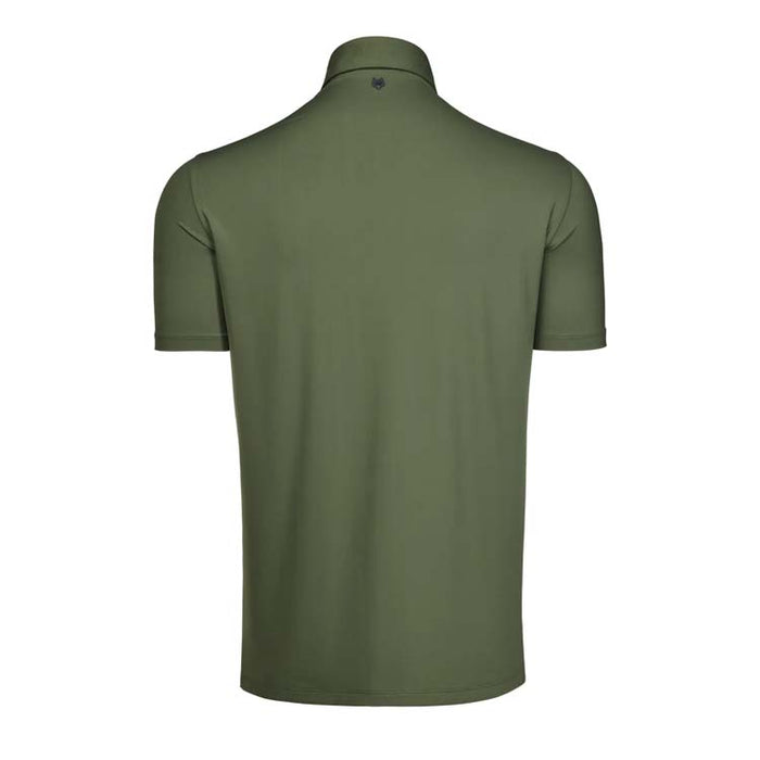 Greyson Cayuse Short Sleeve Golf Polo - Camp Back View