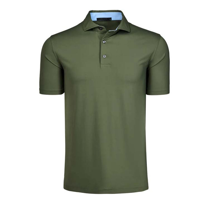 Greyson Cayuse Short Sleeve Golf Polo - Camp 