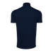 Greyson Crowley Icon Golf Polo - Maltese Blue Back View 