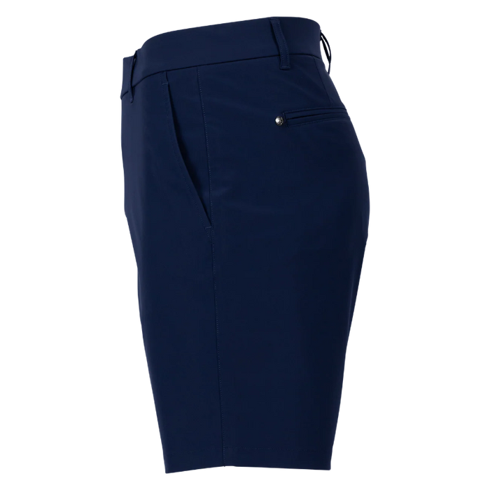 Greyson Montauk Golf Short 8" - Maltese Blue Side View 