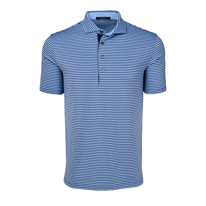 Greyson Quogue Golf Polo - Falcon/Wolf Blue 