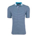 Greyson Ruess Short Sleeve Golf Polo - Viper/Maltese Blue 