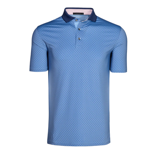 Greyson Shadow Wolf Golf Polo - Falcon