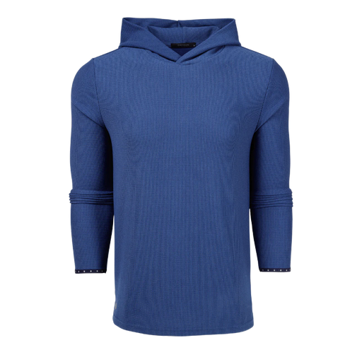 Greyson Traverse Waffle Golf Hoodie - Falcon 