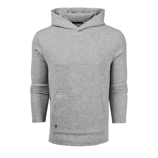 Greyson Troy Golf Hoodie - Smoke Heather 