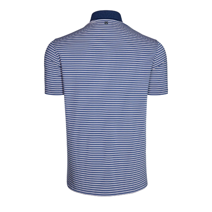 Greyson Winoka Short Sleeve Golf Polo - Falcon Back View 