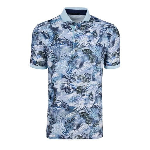 Greyson Wolf Palm Golf Polo - Heron 