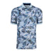 Greyson Wolf Palm Golf Polo - Heron 
