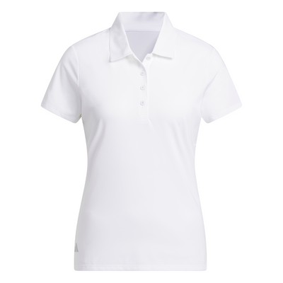 adidas Ultimate Solid Short Sleeve Ladies Golf Polo