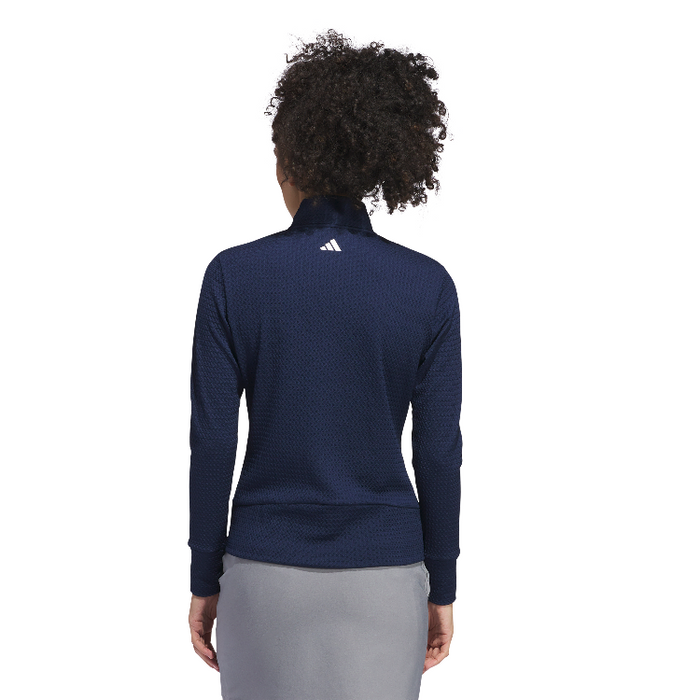 adidas Ultimate 365 Textured Ladies Golf Full Zip