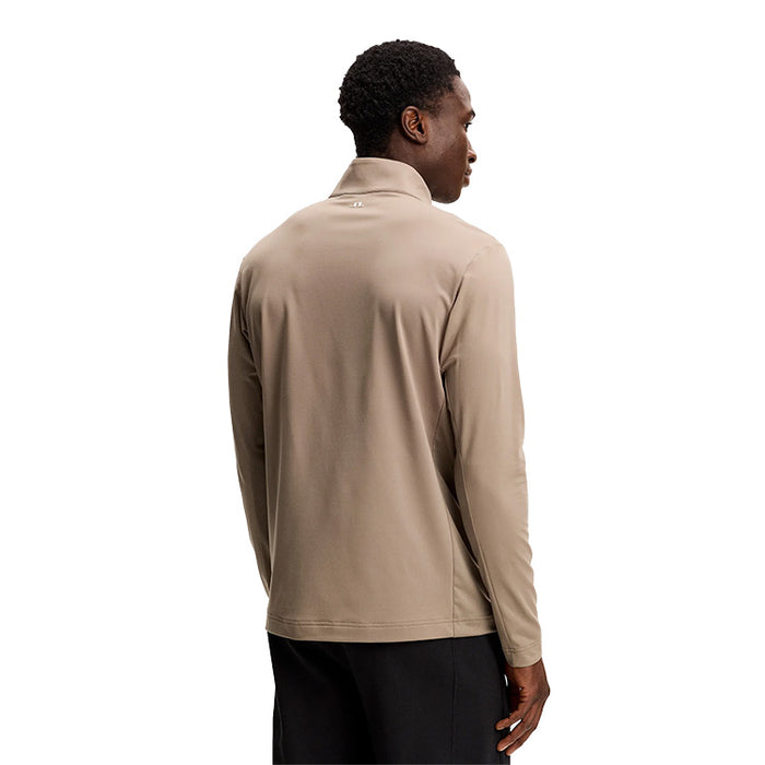 J.Lindeberg Tour Tech Golf Mid Layer - Brindle Back View 