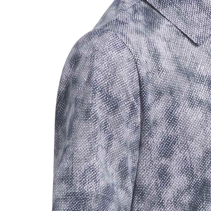 adidas Performance Textured Print Junior Golf Polo