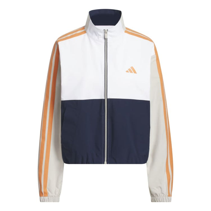 adidas Beyond The Course Colorblock Twistweave Full Zip Golf Jacket