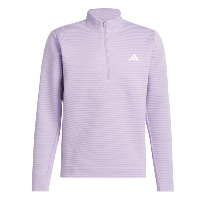 adidas Ultimate365 DWR Textured 1/4 Zip Golf Pullover