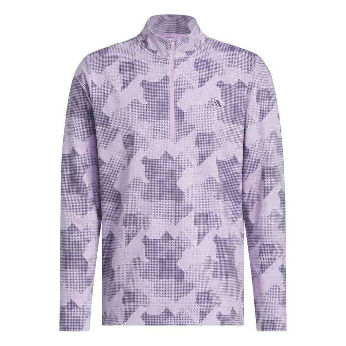 adidas Go-To Printed 1/4 Zip Golf Pullover