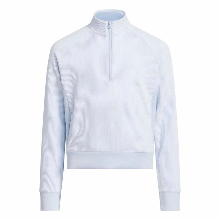 adidas Junior Textured Golf Pullover