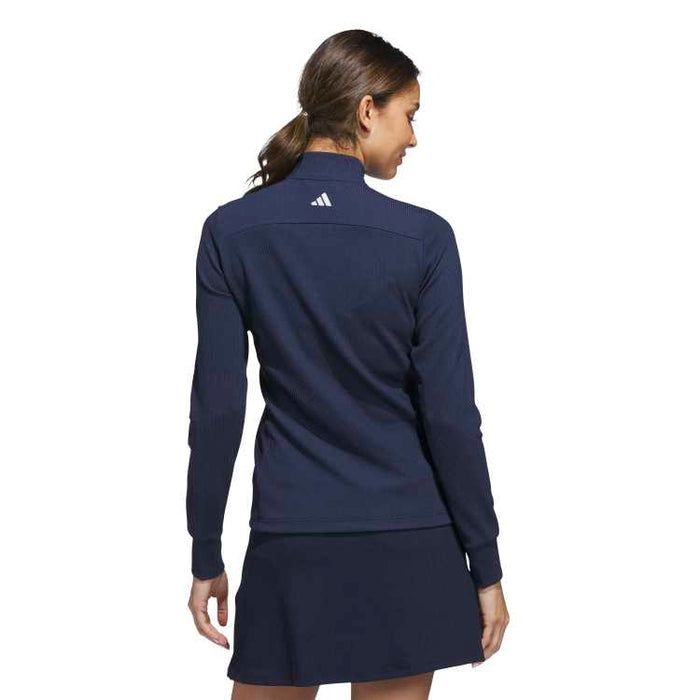 adidas Ladies Performance Textured Full Zip Golf Jacket