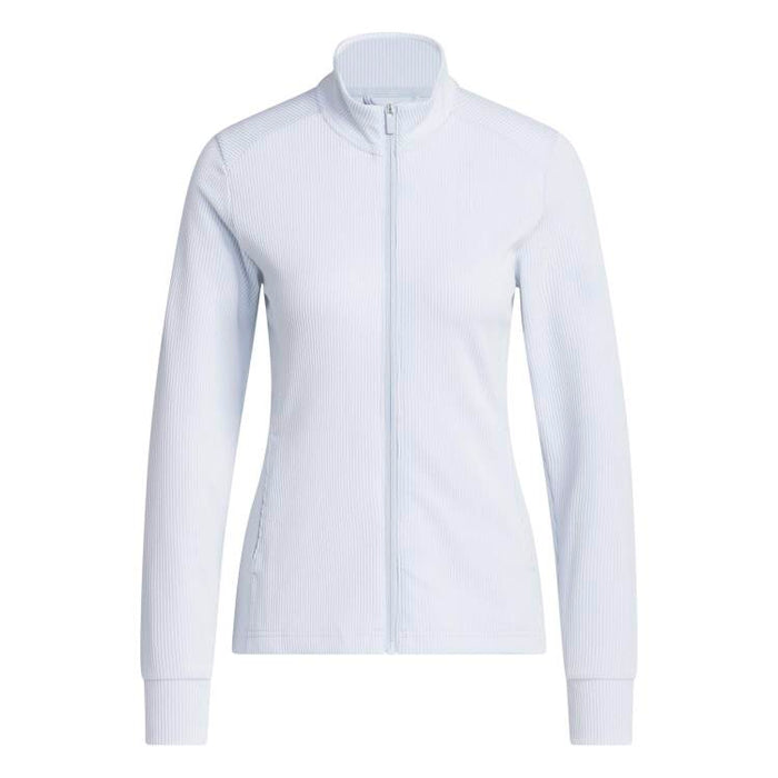 adidas Ladies Performance Textured Full Zip Golf Jacket