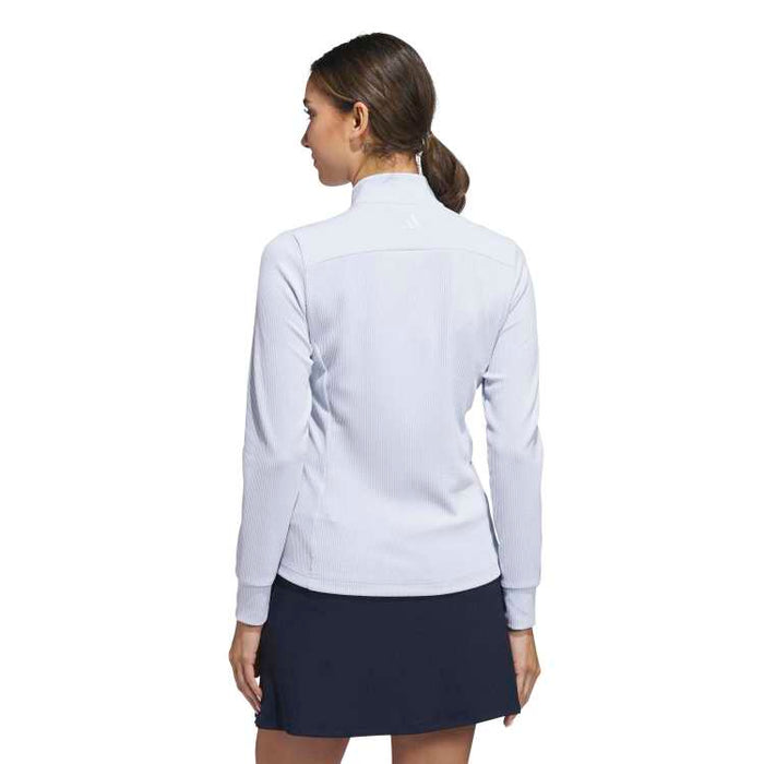 adidas Ladies Performance Textured Full Zip Golf Jacket