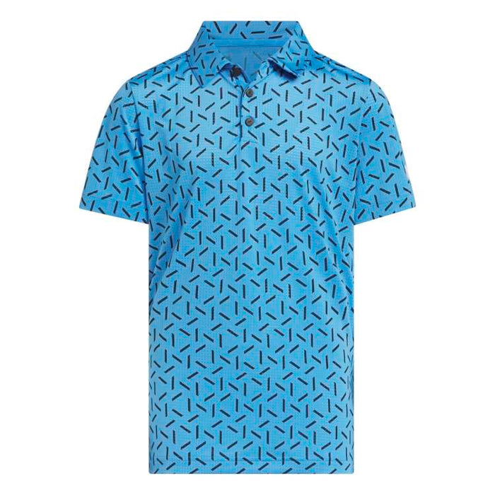 adidas Junior Climacool Ultimate365 Printed Mesh Golf Polo