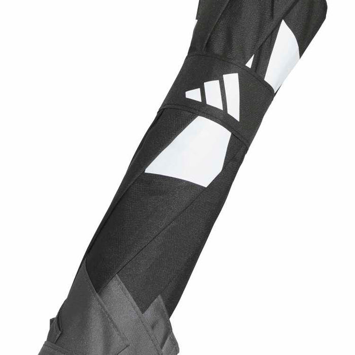 adidas Double Canopy Golf Umbrella - Black Logo View