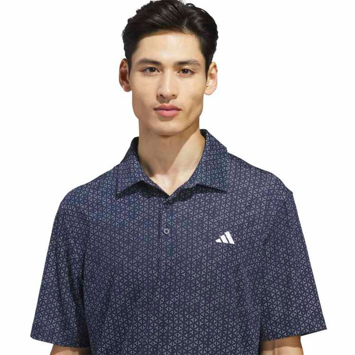 adidas Ultimate365 Mesh Tango Print Climacool Golf Polo