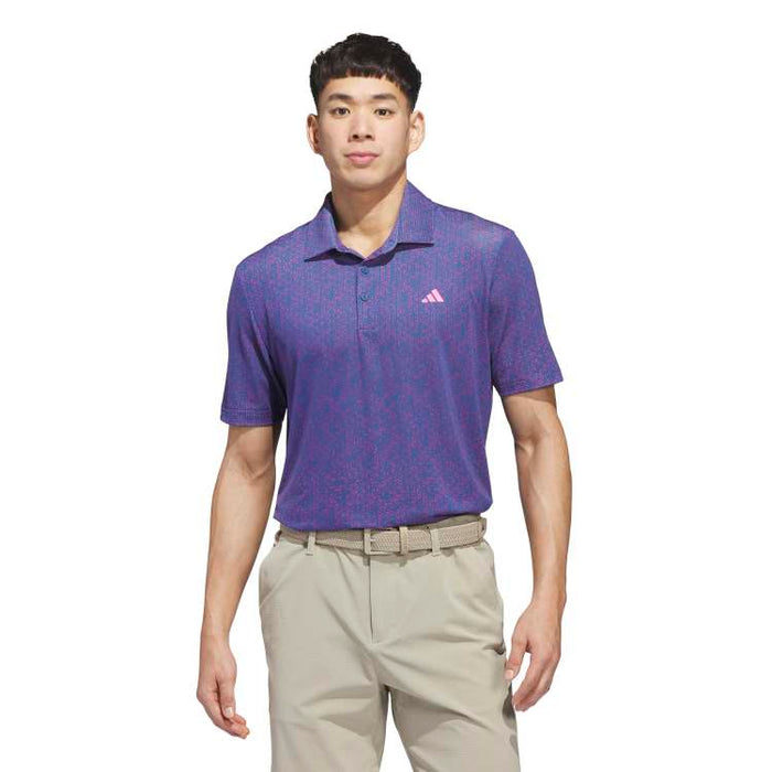 adidas Ultimate365 Mesh Tango Print Climacool Golf Polo