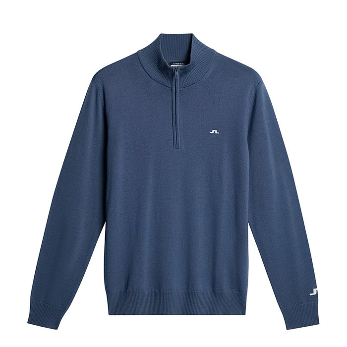 J.Lindeberg Kian Zip Neck Golf Pullover