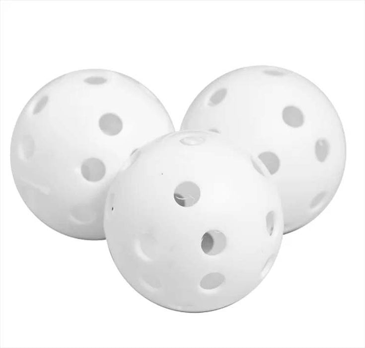 Longridge White Airflow Golf Practice Balls - 6 Pack