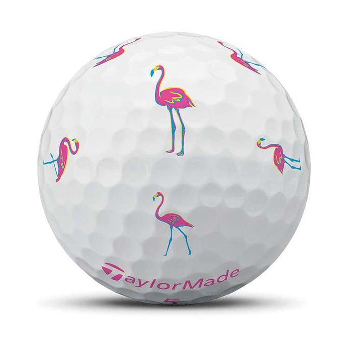 Taylormade TP5 Pix Flamingo Golf Balls