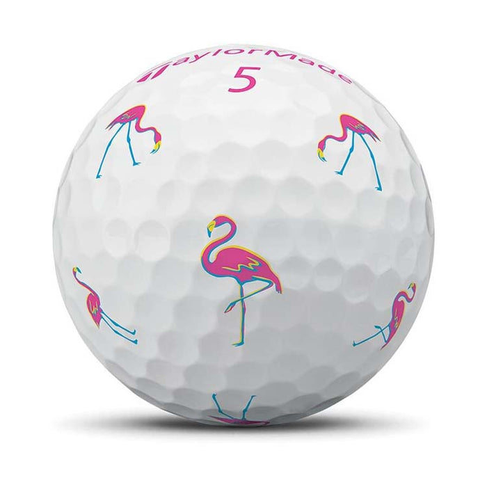 Taylormade TP5 Pix Flamingo Golf Balls