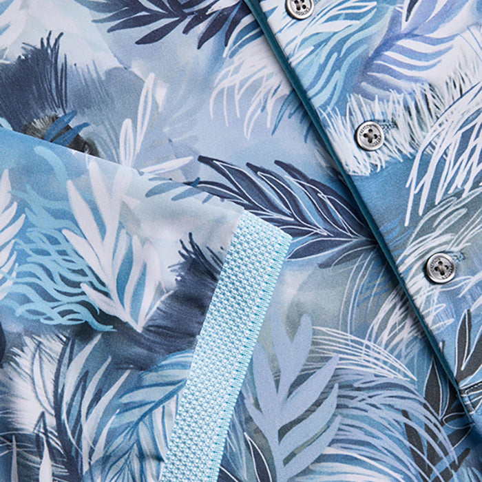 Greyson Wolf Palm Golf Polo Shirt