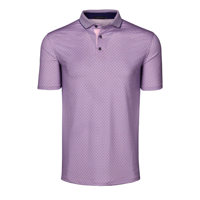 Greyson Shadow Wolf Golf Polo Shirt
