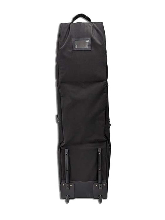 MacGregor VIP II Premium Wheeled Golf Travel Cover - Black/Red Back View