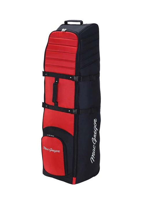 MacGregor VIP II Premium Wheeled Golf Travel Cover - Black/Red