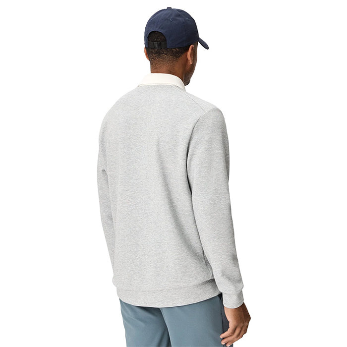 Macade Blades Golf Polo - Grey Back View
