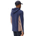 Macade TX Course Golf Hoodie - Navy Back View