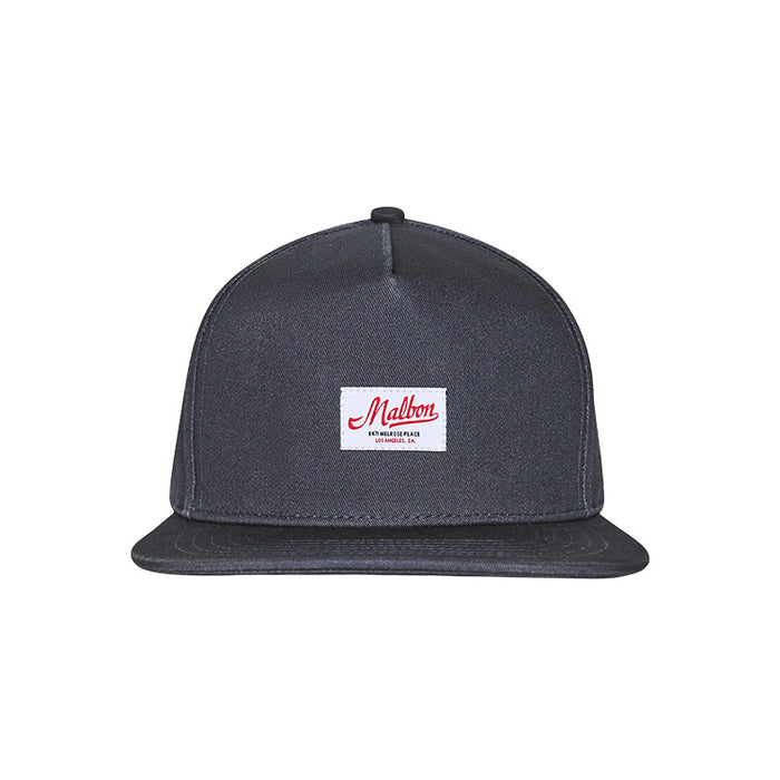 Malbon Benchmark Golf Snapback - Blueberry 