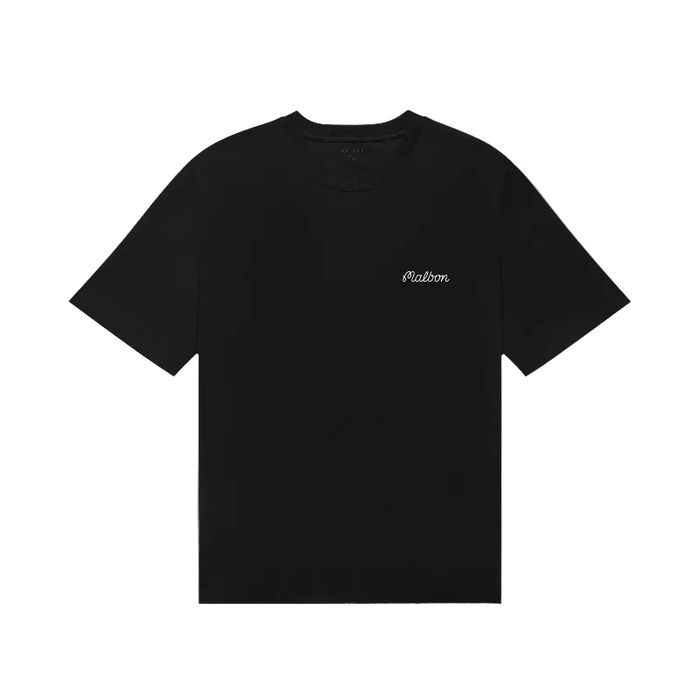 Malbon-Bermuda-Golf-T-shirt-Black