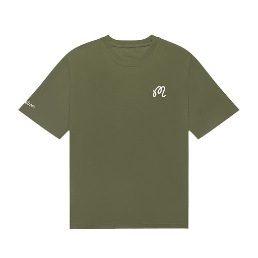 Malbon Bermuda Golf T-Shirt - Military Green 